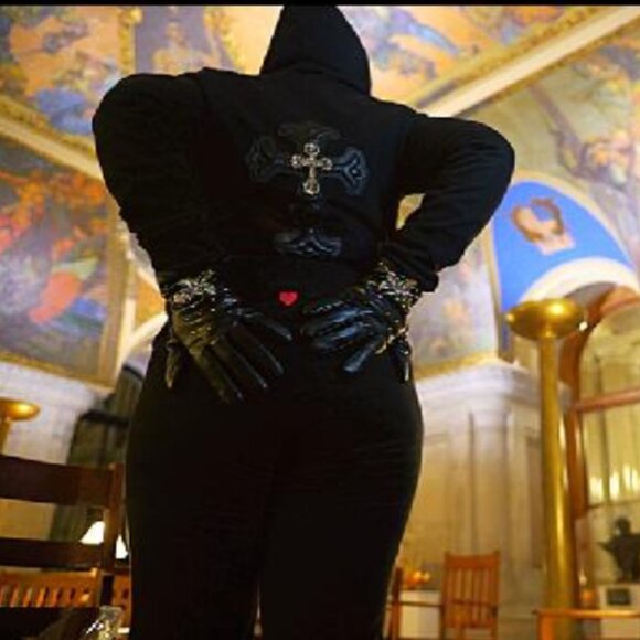 TWISTED HEART AMERICA 3 PIECE SWEAT SUIT Y2K VINTAGE RARE! - Picture 4 of 10